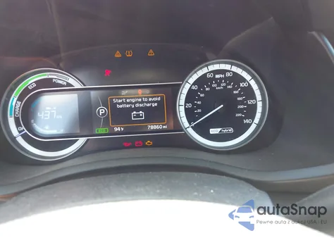 2018 Kia Niro Lx из США, поврежденный, VIN KNDCB3LC7J5200702